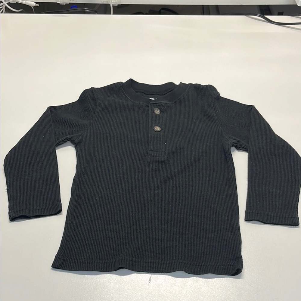 Garanimals Kids Black Long Sleeve Shirt